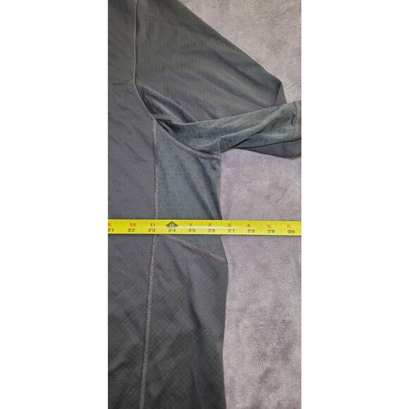 The North Face Sz XXL Men's 1/4 Zip Performance Thermal Pullover Gray C11-5 - Picture 3 of 8